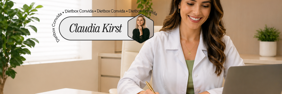 nutricionista planejando sua estratégia de marketing no computador